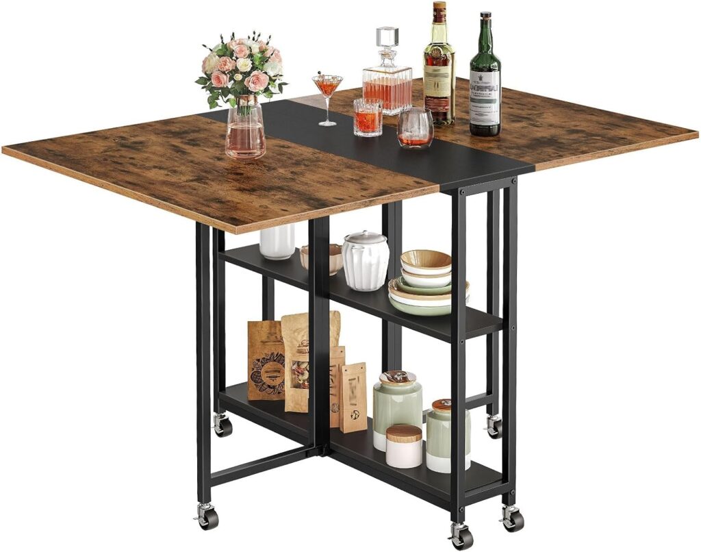 Expanding Dining Table with storage